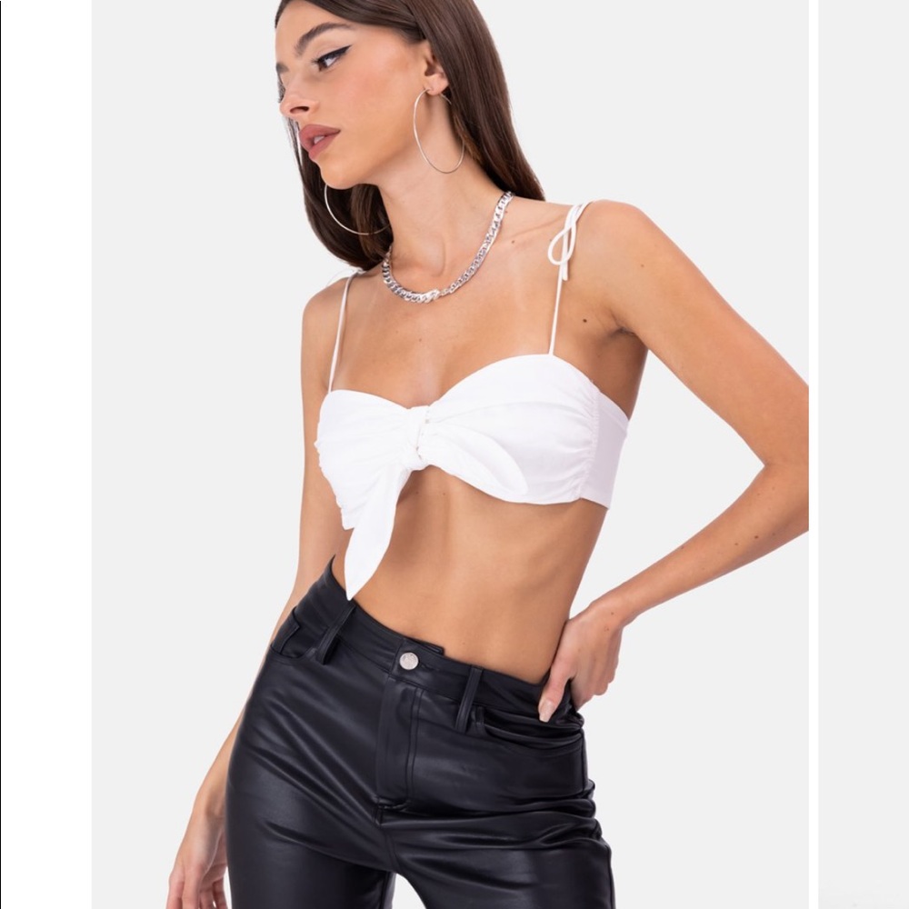 Adika Front Knot Bralette Top